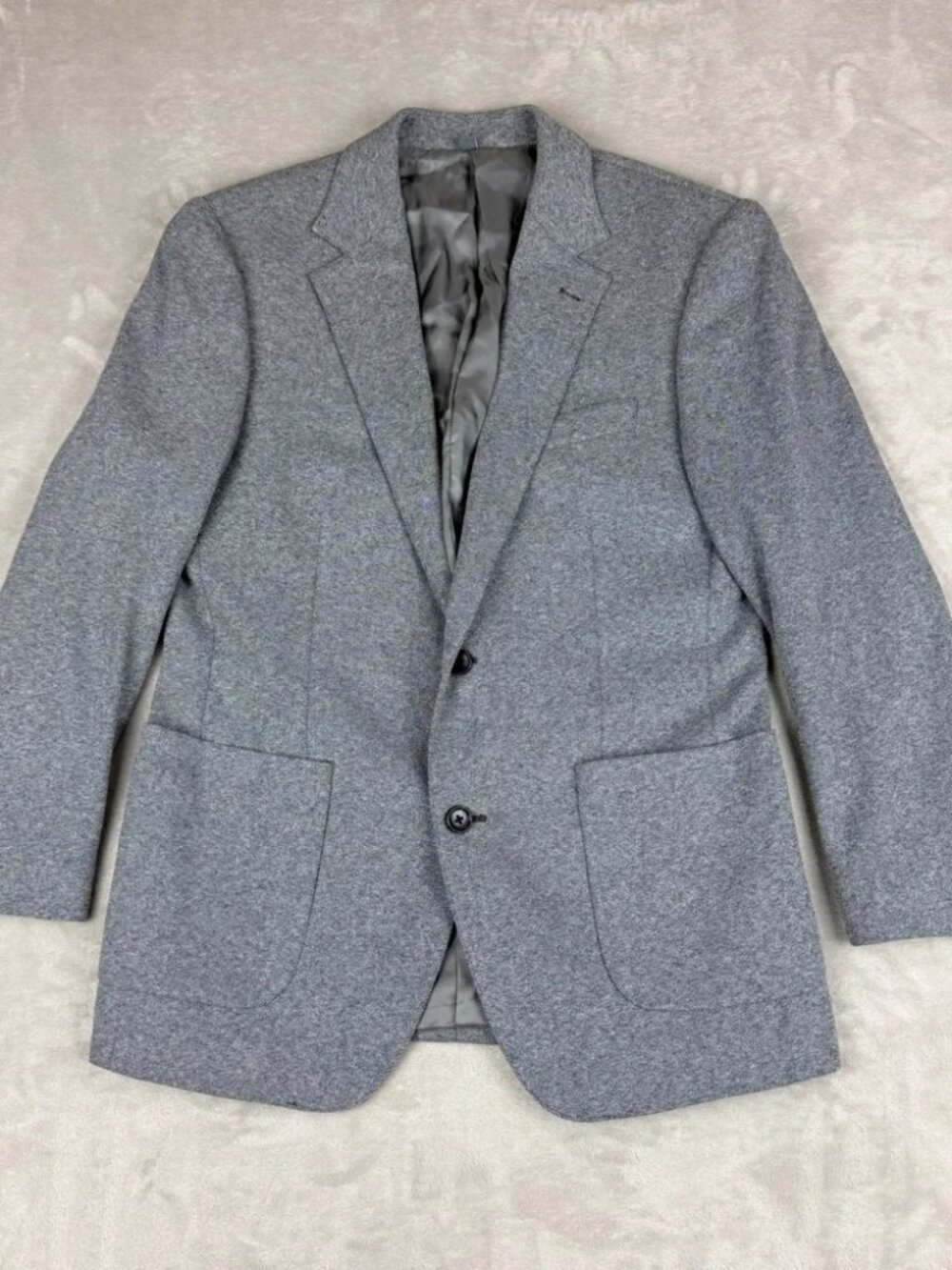 Bonobos Jetsetter Lanificio Fortex Blazer Sport Coat Mens 38R Gray Standard Fit - Picture 2 of 12